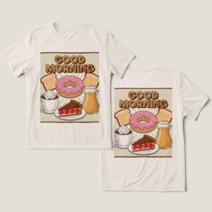 Cute Breakfast Good Morning Tri-Blend Shirt