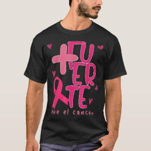 Cute Breast Cancer Support Espanol Gift We Wear Pi T-Shirt