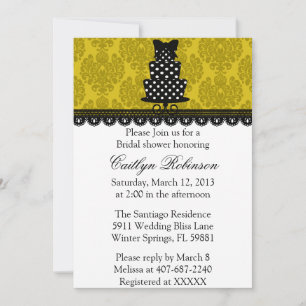 Cute Bridal Shower Invitation