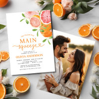 Cute Bridal Shower Photo Main Squeeze Citrus