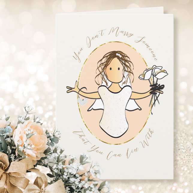 Cute Bridal Shower Wishes Sweet Congratulations Card (Creator Uploaded)
