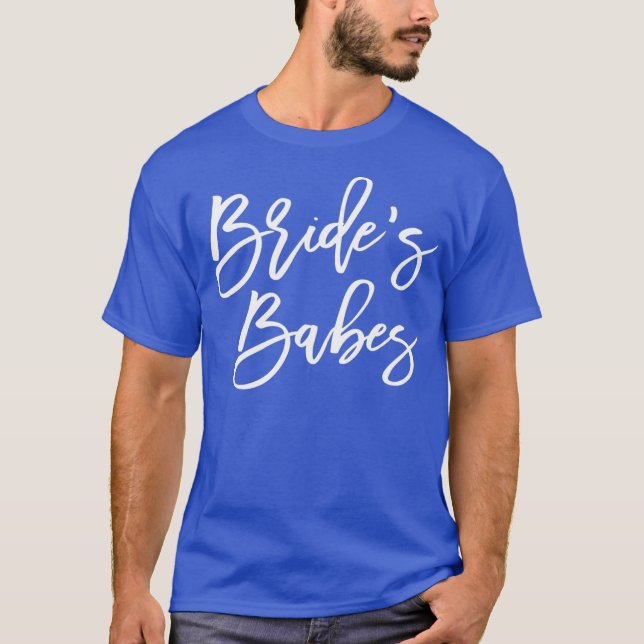 Cute Bride Babes Bachelorette summer party shirt (Front)