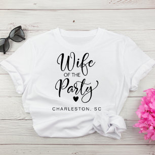 Cute Bride Charleston Bachelorette Party T-Shirt