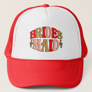 Cute Brides maid Wedding party Trucker Hat
