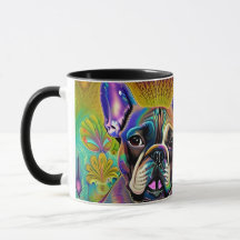 Cute Brindle French Bulldog Mug