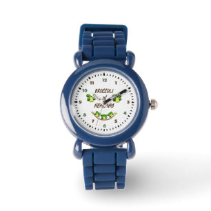 Cute broccoli watch