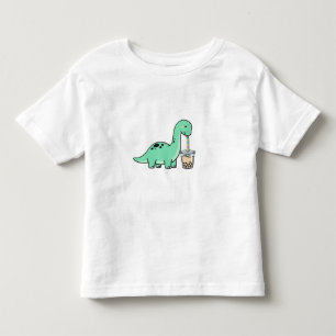 Cute Bronto Drinking Juice for Kids 🧃 Toddler T-Shirt