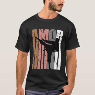 Cute Brown Amor Jiu Jitsu Motivational Girls Teen T-Shirt