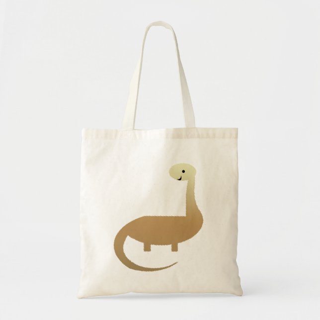 Cute Brown Dinosaur Bag (Front)