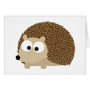Cute Brown Hedgehog
