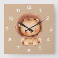Cute Brown Lion