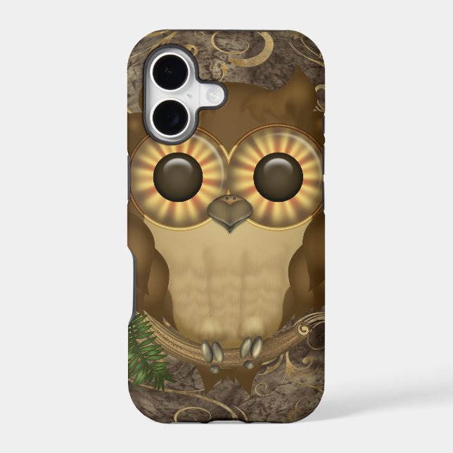 Cute Brown Owl (Back)
