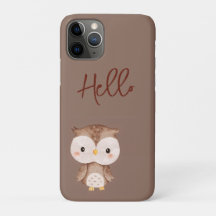 Cute Brown OWL