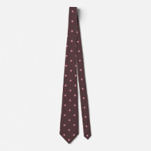 Cute Brown & Pink Polkadots Pattern Boho Polka