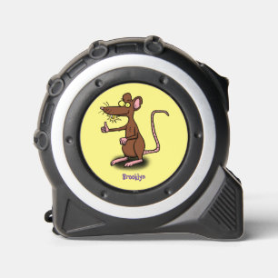 Cute brown rat thumbs up cartoon 1