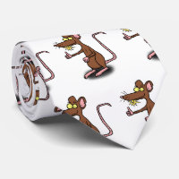 Cute brown rat thumbs up cartoon