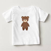 Cute Brown Teddy Bear Cartoon