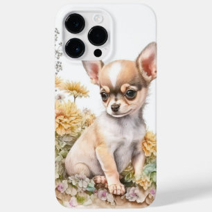 CUTE BROWN & WHITE CHIHUAHUA PUPPY DOG Case-Mate iPhone 14 PRO MAX CASE