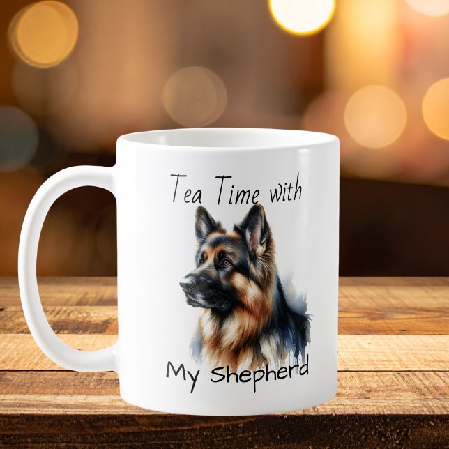 Cute Browns & Blacks My Shepherd Coffee Mug (Creator Uploaded)