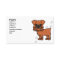 Cute Brussels Griffon Dog Business Card