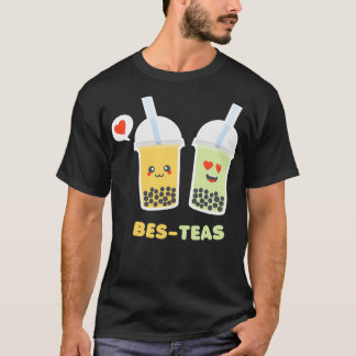 Cute Bubble Tea Bes Teas Besties 2 T-Shirt