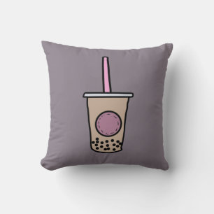 Cute bubble tea cushion