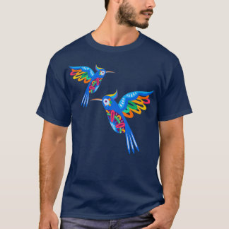 Cute Budgerigar And Exotic Funny Tropical Lovebird T-Shirt