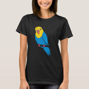 Cute Budgie Bird Parakeet Budgerigar Animal Parrot T-Shirt