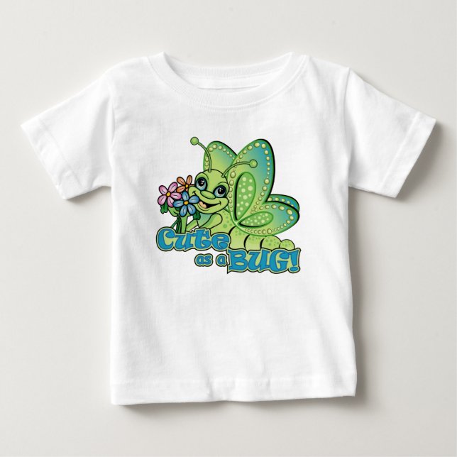 Cute Bug Baby T-Shirt (Front)