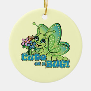 Cute Bug Ceramic Tree Decoration