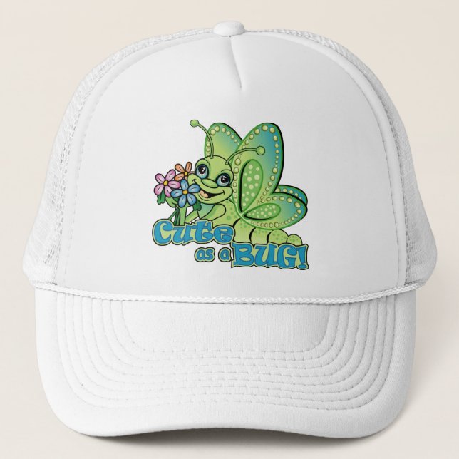 Cute Bug Trucker Hat (Front)