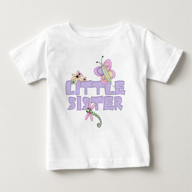 Cute Bugs Little Sister T-shirts (Front)