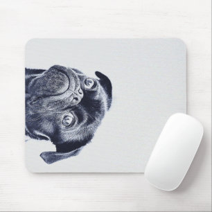 Cute Bulldog Artwork Bulldog Lover Gift Mouse Pad