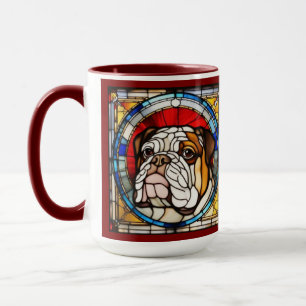 Cute Bulldog Ceramic Drinking Mug