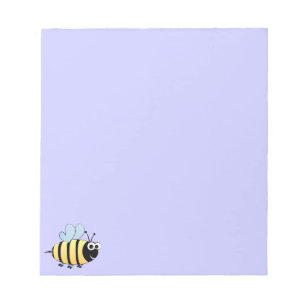 Cute bumble bee cartoon kids notepad