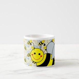 Cute Bumble Bee Espresso Cup