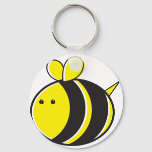 Cute bumble bee key ring