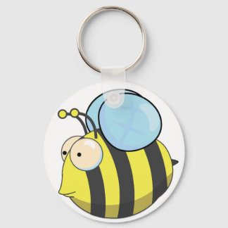 Cute bumble bee key ring