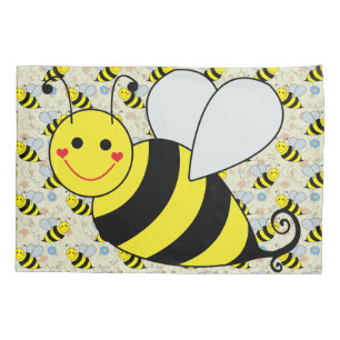 Cute Bumble Bee Pillowcase
