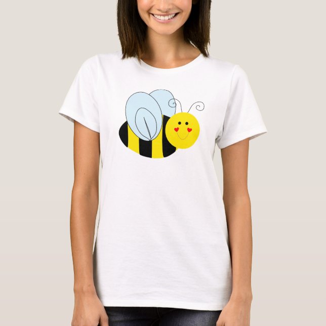 Cute Bumble Bee T-Shirt (Front)