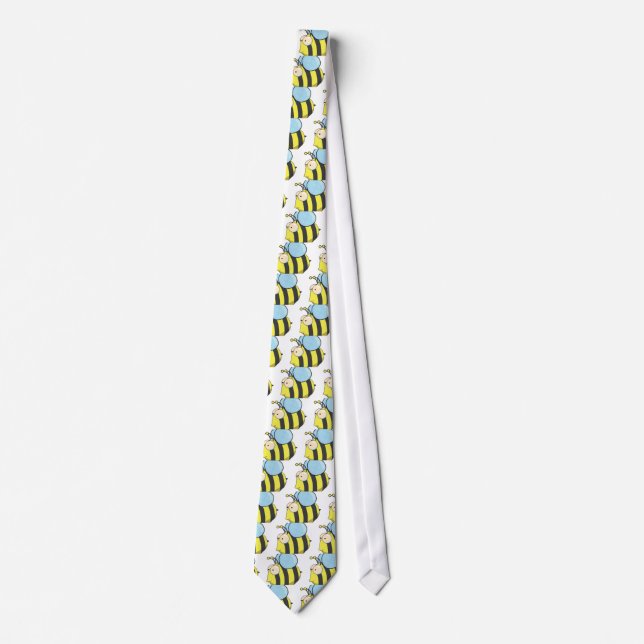 Cute bumble bee tie (Front)