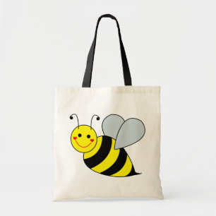 Cute Bumble Bee Tote Bag