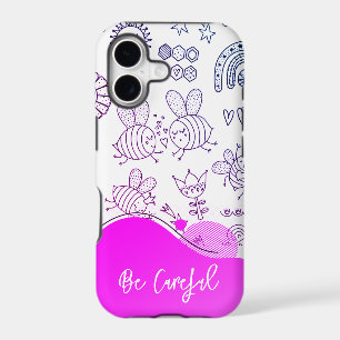 Cute Bumble bees iPhone Case