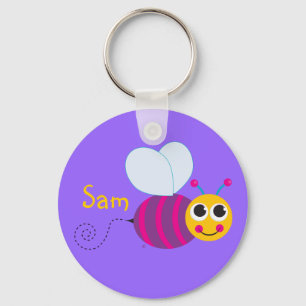Cute Bumblebee Key Ring