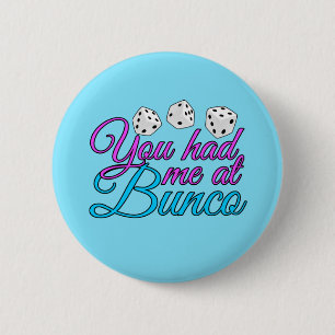 Cute Bunco Game 6 Cm Round Badge