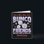 Cute Bunco Night Squad Apparel Game Bunco  Card<br><div class="desc">Cute Bunco Night Squad Apparel Game Bunco</div>