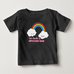 Cute Bundle Of Unfocused Rage Baby T-Shirt