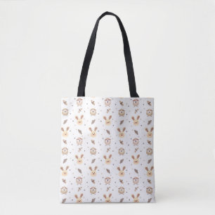 Cute Bunnies, Owls and Moths Tote Bag