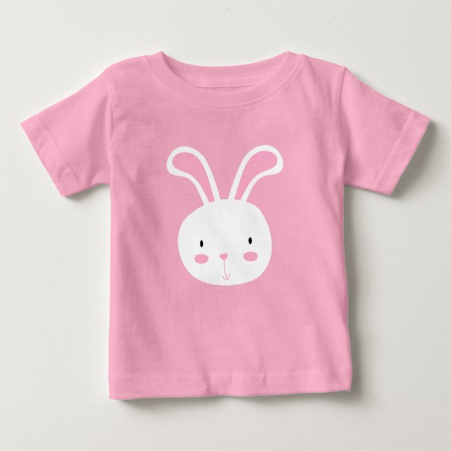 Cute Bunny Baby T-Shirt (Front)