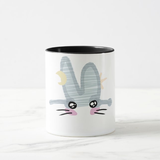 Cute Bunny Coffee Mug (Center)